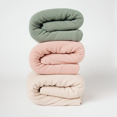 Baby Swaddle Receiving Blankets with Matching Beanie Set Newborn Nursery Swaddle Wrap for Baby Girls and Boys (Green)...