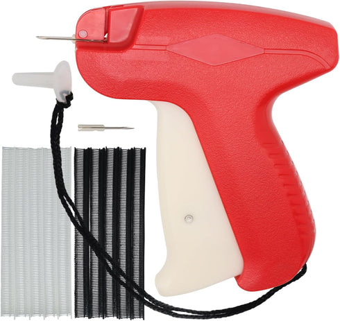 Quick Clothing Fixer, Mini Stitch Gun for Clothes, Quilt Tacking Gun, Mini Tagging Gun, Hemming Sewing Tool Kit with 2 Needles,500 Black & 500 Whi...