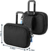 Xxerciz Heart Monitor Case for KardiaMobile Card Personal EKG Monitor Device, Heart Rate Monitor Nylon Storage Bag with Carabiner (Case Only)...