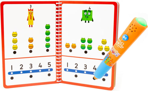 Educational Insights Hot Dots Numberblocks Workbook Numbers 1-10 with Interactive Pen, 75+ Activities, Gift for Kids Ages 4+...