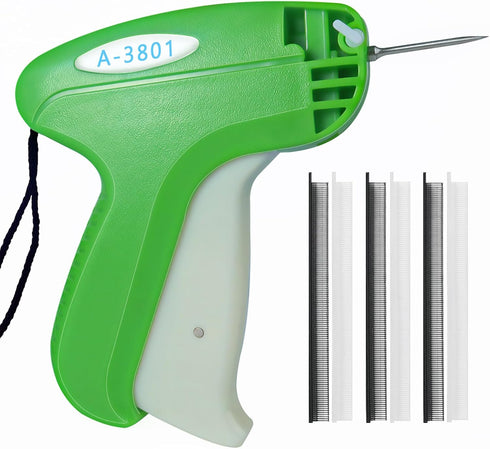 Quick Stitch Clothing Fixer, Micro Mini Stitch Tagging Gun for Clothing, Tagging Stitchy Tool for Clothes with 2000 Black & 2000 White Micro Faste...