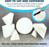 Foamma 1-Pack 2" x 18" x 18" High Density Upholstery Foam - Chair Cushion Square Foam for Dining Chairs, Wheelchair Seat Cushion Replacement...