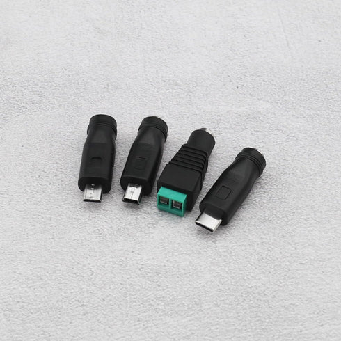 2PCS 5V USB2.0 to DC Power Cable USB to DC Charging Cord with 13 Connector Plugs for Laptops Monitors Power Banks Speakers......