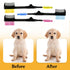 3 Pcs Dog Tear Stain Comb, Dog Eye Comb, Pet Tear Marks Brush, Eye Cleaning Comb Pets Grooming Combs, Removing Crust Mucus and Flea...