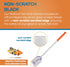 FL!PPER Platinum Aquarium Algae Scraper (12", Nano) - Aquarium Glass Cleaner Tool with Serrated Blade - Algae Remover for Fish Tank Scraper for Gl...