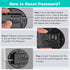 2 Pack Refrigerator Lock - Heavy Duty Combination Fridge Lock, Child Proof Cabinet Locks(Black)...