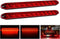Nilight 2PCS 16Inch 11 LED Red Trailer Light Bar for Parking Stop Turn Signals Tail Brake DOT Compliant IP65 Waterproof Truck ID Marker...