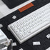 Gliging 135 Keys PBT Keycaps Cherry Profile DYE-Sub White Theme Minimalist Style Suitable for Mechanical Keyboard...
