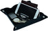 Leather Storage Tray,Phone Watch Jewelry Coin Organizer,Dresser Valet Tray for Men(Black)...