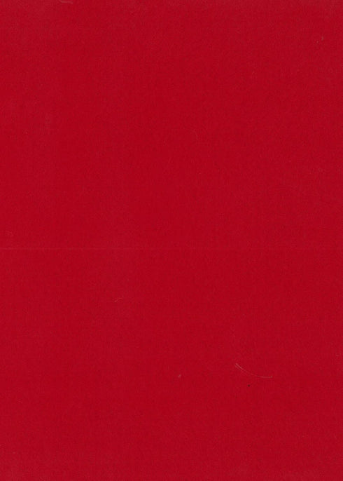 RED Bright Red - Wool Felt Giant Sheet - 35% Wool Blend - 1 36x36 inch XXL Sheet...