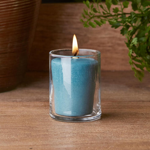 Scented Votive Candles Seeking Balance® 20-Hour Spa Aromatherapy Candles, 3-Count, Awaken: Basil & Lime...