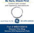 GE WB31X5014 Stove, Oven, Range Chrome Trim Ring, 8 Inch