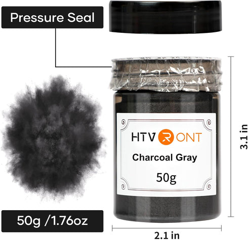 HTVRONT Mica Powder for Epoxy Resin - 1.76 oz/50 g Mica Pigment Powder, Mica Powder for Soap Making, Resin, Candle Making, Bath Bomb, Mica Pigment...