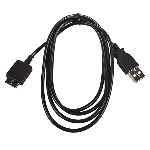 HQRP USB Cable/Cord Compatible with Sony NWZ-E435, NWZ-E436F, NWZ-E438F, NWZ-E443, NWZ-E443K Walkman MP3 / MP4...