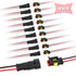 Auto Waterproof Electrical Connector,2 Pin 16 AWG High Load Connectors for Car, Truck, Boat, and Other Wire Connections....