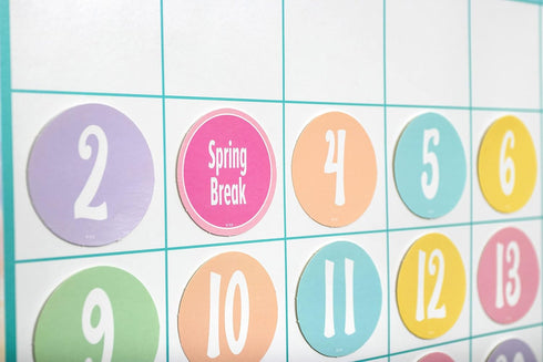 Teacher Created Resources Pastel Pop Calendar Bulletin Board...