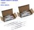 Standard 2-Piece Paper Fasteners, 2 Inch Capacity, 2.75 Inch Centers, 100 Sets/Box, Tin plated...