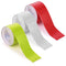 3 Rolls Reflective Tape Outdoor Waterproof Reflective Warning Tape Reflector Tape Night Safety Stickers Silver, Red, Yellow Reflective Tape for Tr...