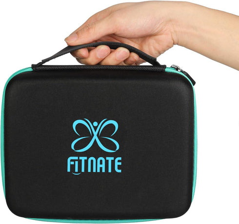 FITNATE Essential Oils Storage, Essential Oils Carrying Case for 30 Bottles, Hold Up to 5ml,10ml, 15 ml Essential Oils with Bottle Opener, Bottle ...