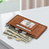 Fintie Slim Credit Card Wallet Holder Change Pouch, RFID Blocking Business Cards Cases with Zipper Pocket for Cash, Coin, Receipt, ID Card...