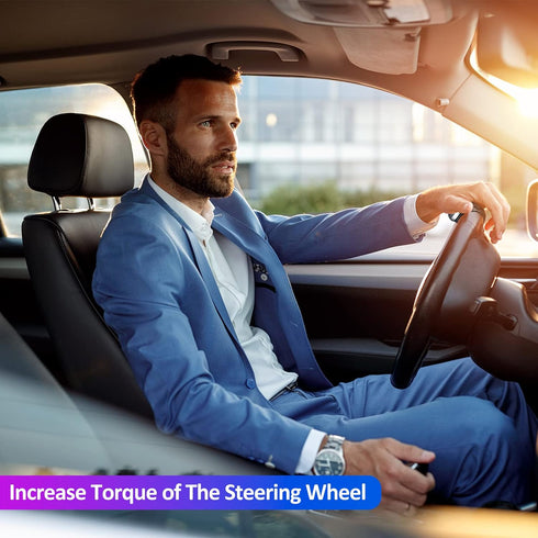 Spinner Knobs Steering Wheel Buddy 360 Degrees Rotation Suicide Knobs for Steering Wheel with Silicone Surface and Metal Bearings for Driving Turn...