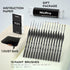 Nicpro 15 PCS Micro Fine Detail Paint Brush Set, Small Miniature Fine Tip Detail Brushes Kit for Acrylic Oil Watercolor, Models, Paint by Numbers,...