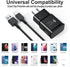 Samsung Fast Charger with USB Type C Cable 6ft for Samsung Galaxy S10/S10e/S10 Plus/S9/S9 Plus/S8/S8 Plus/A13/S23/A30/A31/A32/A50/A51/A52/A53/Note...