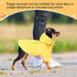 Dog Raincoat with Hood, Adjustable Pet Water Proof Lightweight Rain Jacket Poncho Puppy Rainwear for Small Medium Puppy (Yellow, XL)...