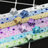 140 PCS Glitter Origami Stars Paper Folding Paper Lucky Star Strips with Stars Printing for DIY Paper Crafts...