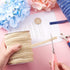 Pandahall 50 Yards Velvet Ribbon 3/8Inch Wide Single Face Velvet Ribbon Roll with Spool for Gift Wrapping Decoration Party Wedding Arts Crafts (Da...