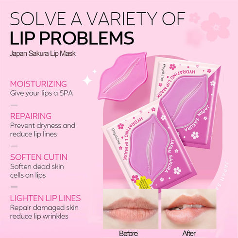 Skincare Set for Teenage Girls, Japan-Sakura Skin Care Products Set, Skin Care Sets & Kits, Cleanser, Toner, Serum, Cream, Sleep Mask,Eye Mask,Mud...