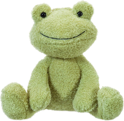 Apricot Lamb Toys Plush Velvet Frog Stuffed Animal Soft Cuddly Perfect for Child (Green Frog,8.5 Inches)...