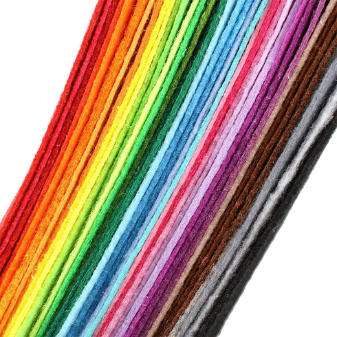 Felt Sheets, 40 Pcs 8 X 12 inches (20 X 30cm) 1mm Thick Soft Felt Fabric Sheet, DIY Craft Sewing Pre-Cut Quilt Squares, Premium Colorful Hard Fabr...