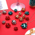 CEALXHENY 25PCS Christmas Charms for Jewelry Making Red Green Xmas Bow Charm Pendants for DIY Earring Bracelet Necklaces Holiday Clothes Sewing Ba...