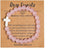 COLORFUL BLING Natural Healing Stone Cross Beaded Crystal Strand Adjustable Dangling Bracelet With Meaningful Card Inspirational Religious Gifts f...