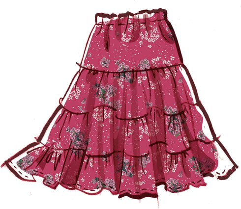McCall's Misses' Skirts Sewing Pattern Kit, Design Code M8326, Sizes LRG-XLG-XXL...