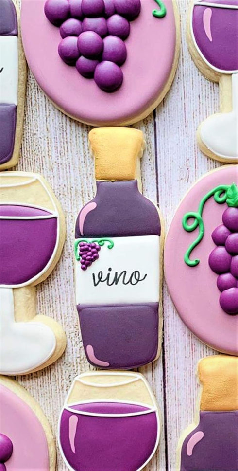 Ann Clark Cookie Cutters Wine Bottle Cookie Cutter, 5" Made in USA...