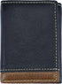 Wallet for Men Leather Wallet Mens RFID Blocking Trifold Wallet Black Men's Front Pocket Wallets Credit Card Holder Thin Compact Travel Wallet Gif...