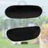 2PCS 24 Inch Window Box Liner Fabric Planter Basket Liner Trough Planter Insert Liner Black Hanging Flower Basket Liners Non-Woven Felt Plant Line...