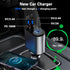 Retractable 3 in 1 Car Charger, Three in one Fast Car Phone Charger, Compatible USB C(Type-C)/Micro USB/Phone, Compatible with IP/Android/Tablets...
