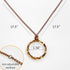 MAGDEPO 3X Pendant Magnifying Glass Necklace Magnifier Transparent Tortoiseshell Pattern Rim 1.5" Lens with Card Magnifiers for Reading Small Text...