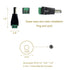 10 Male and 10 Female 12v DC Power Jack Adapter Connector for Led Strip CCTV Camera...