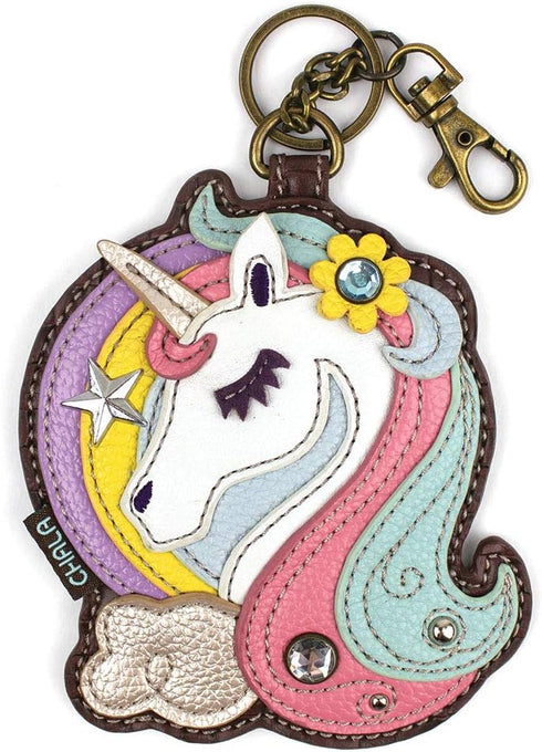 CHALA Women's Decorative Key Fob/Coin Purse Accessory (Unicorn)...