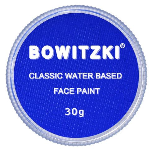 Bowitzki 30g Professional Face Paint Body Paint Water Based Face painting Makeup Safe for Kids and Adults Split Cake Single Color Halloween Christ...