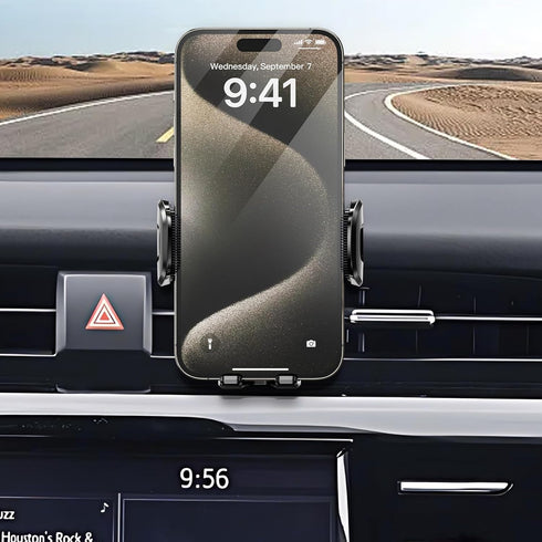 ELOHEI for Toyota Camry Phone Holder with Custom Base, Car Phone Holder for 2018-2024 Toyota Camry Accessories, Hands Free Toyota Camry Mount for ...