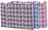 Set of 3 Jumbo STORAGE LAUNDRY SHOPPING Bags with Zippers and Handles. Size 27"x25"x5"...