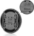 ChromLives 58mm Lens Cap with Lens Cap Leash Hole Bundle Compatible with Nikon Canon DSLR Cameras (58mm)- 4 Pack...