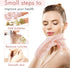 3 Pair Shower Gloves Exfoliating for Women, Double Sided Shower Gloves Mitt Body Scrubber Glovenylon Deep Exfoliating Glove with Hanging Loop, Bat...