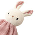 Organic Cotton Stuffed Animal Rattle Baby Toys, Hand Grip Rattle Squeaker Sticks Toys, Bunny Cuddle Cloth and Ring Rattle Plush Toy Set for Newbor...