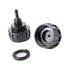 Inner 3/4 inch to Single 1/4 Pipe Joint with Four Black Strainer 6-Point Washers?Garden Irrigation System Used in Gardens,Lawns...